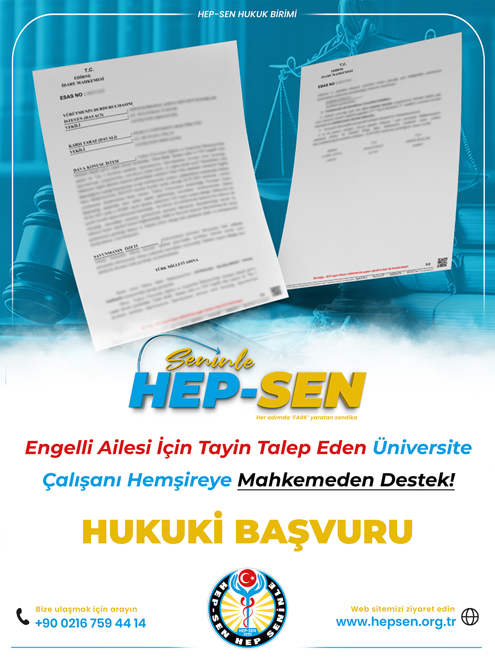 Engelli Ailesi İçin Tayin Talep Eden Üniversite Çalışanı Hemşireye Mahkemeden Destek